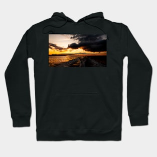 Heading Home Before the Storm Hoodie